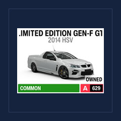 2014 HSV Limited Edition GEN-F GTS Maloo