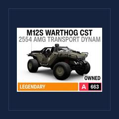 2554 AMG Transport Dynamics M12S Warthog CST