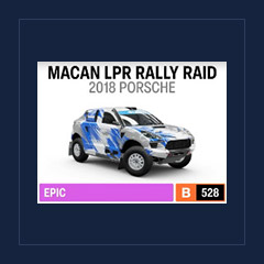 2018 Porsche Macan LPR Rally Raid