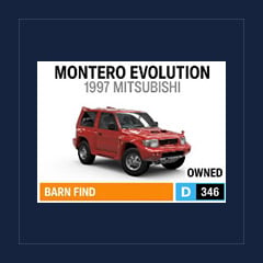 1997 Mitsubishi Montero Evolution