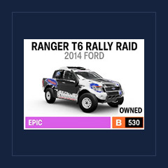 2014 Ford Ranger T6 Rally Raid