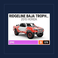2015 Honda Ridgeline Baja Trophy Truck