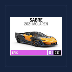 2021 McLaren Sabre