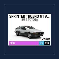 1985 Toyota Sprinter Trueno GT Apex