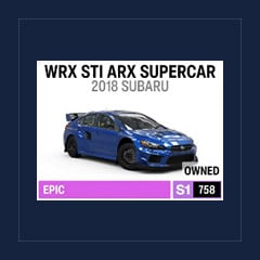 2018 Subaru WRX STI ARX Supercar