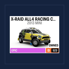 2013 MINI X-Raid All4 Racing Countryman
