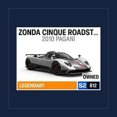 2010 Pagani Zonda Cinque Roadster
