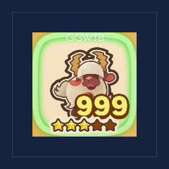 White Woolie Sticker x 999