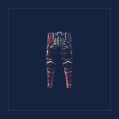 Legguards of Crimson Snow