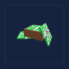 Box of Green Wrapping Paper