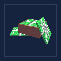 Box of Green Wrapping Paper