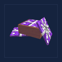 Box of Purple Wrapping Paper