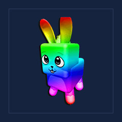 Chroma Fire Bunny Pet