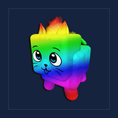 Chroma Fire Cat Pet