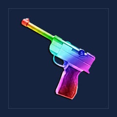 Chroma Luger Gun