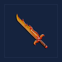 Flames Knife