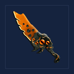 Orange Seer Knife