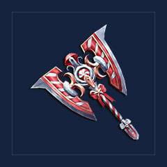 Swirly Axe Knife