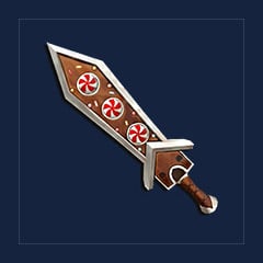 Swirly Blade Knife