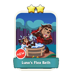 Luna's Flea Bath