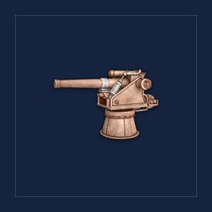 Rusty 80 mm Naval Cannon Kit