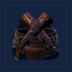 Belt and Leather Gloves IIShadows