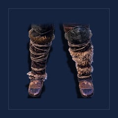 Fur Lined Leather Greaves IIBandits