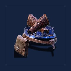 Leather Belt and Bracers IBandits