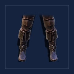 Leather Kneepads and Boots IIOld Camp Guard
