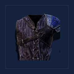 Leather Shoulderpad IMercenaries