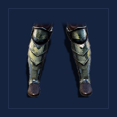 Steel Kneepads and Greaves IOld Camp Guard
