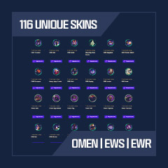 116 Unique Skins: Omen | EWS | EWR (2023 to 2024)