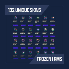 132 Unique Skins: Frozen | RMS (2022 to 2024)