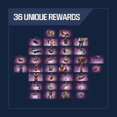36 Unique Rewards (SEASONS 12-14)