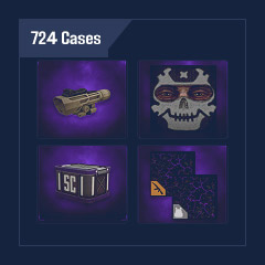 AR+DM+NY+AS+DAY X+BS: 624 Cases + Twitcher + Glock + Deagle + 1K Items