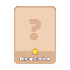 Pop-up Sunshine