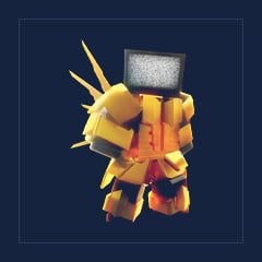 Solar Flare TV Man