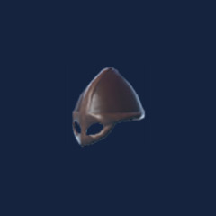 Leather helmet