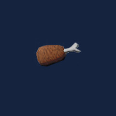 Cooked meat