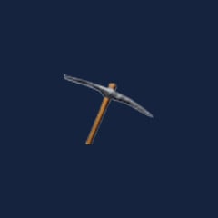 Iron pickaxe