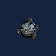 Black metal shield
