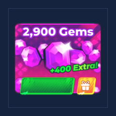 2,900 Gems