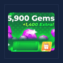 5,900 Gems