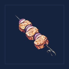 Meaty Croc Kebab