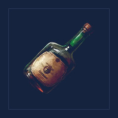 Rum Bottle