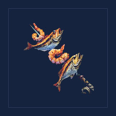 Seafood Skewer