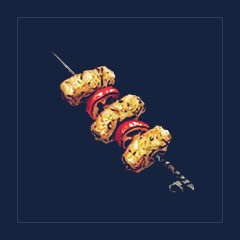 Spicy Breaded Kebab