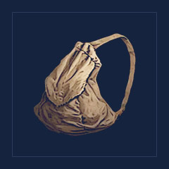 Torn Sailcloth Bag