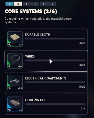 Core Systems Screenshot