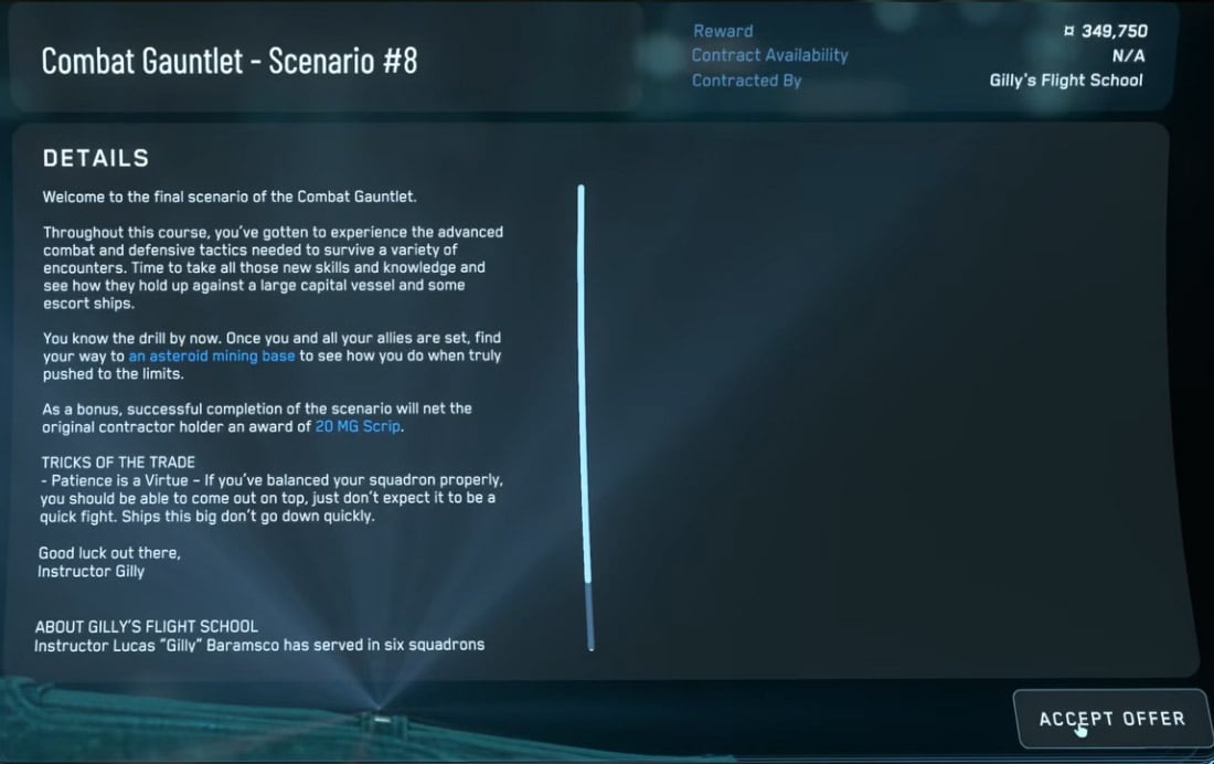 Combat Gauntlet - Scenario #8